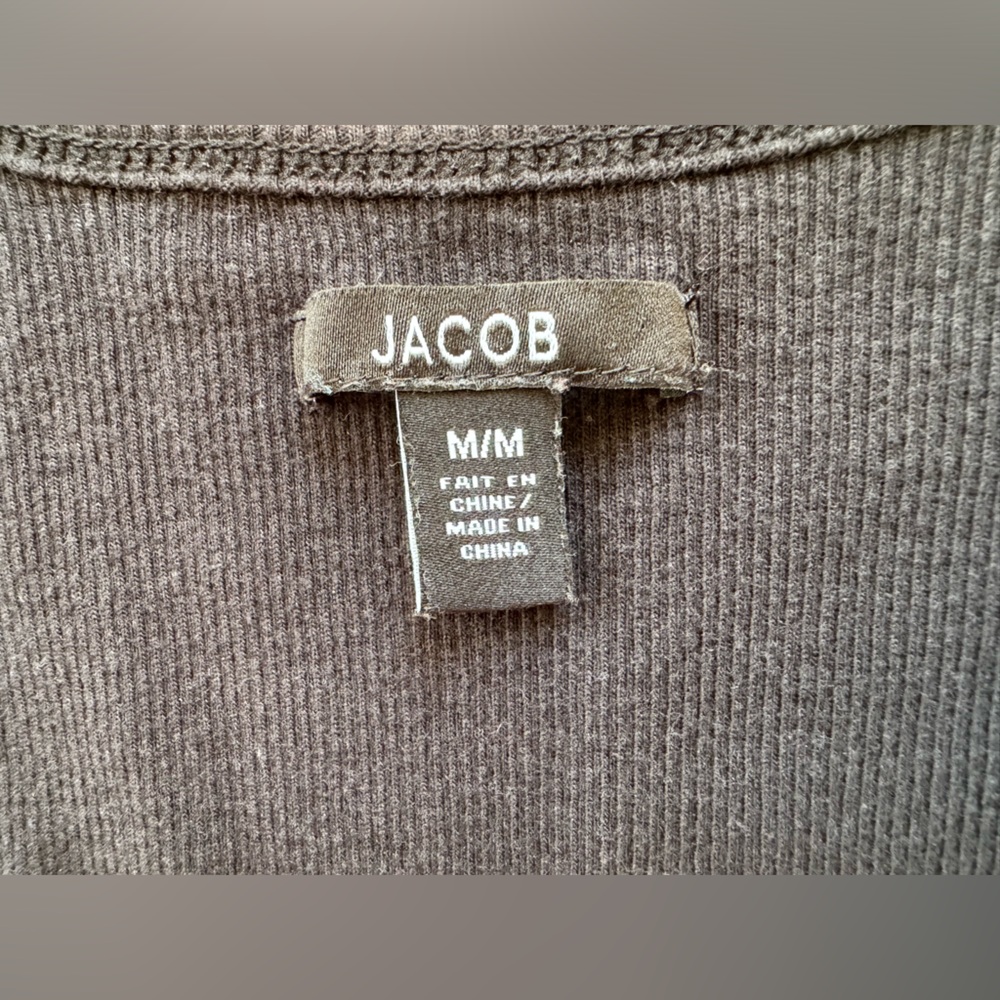 Jacob Sequinned Ribbed Zebra Tank Top - Picture 3 of 8